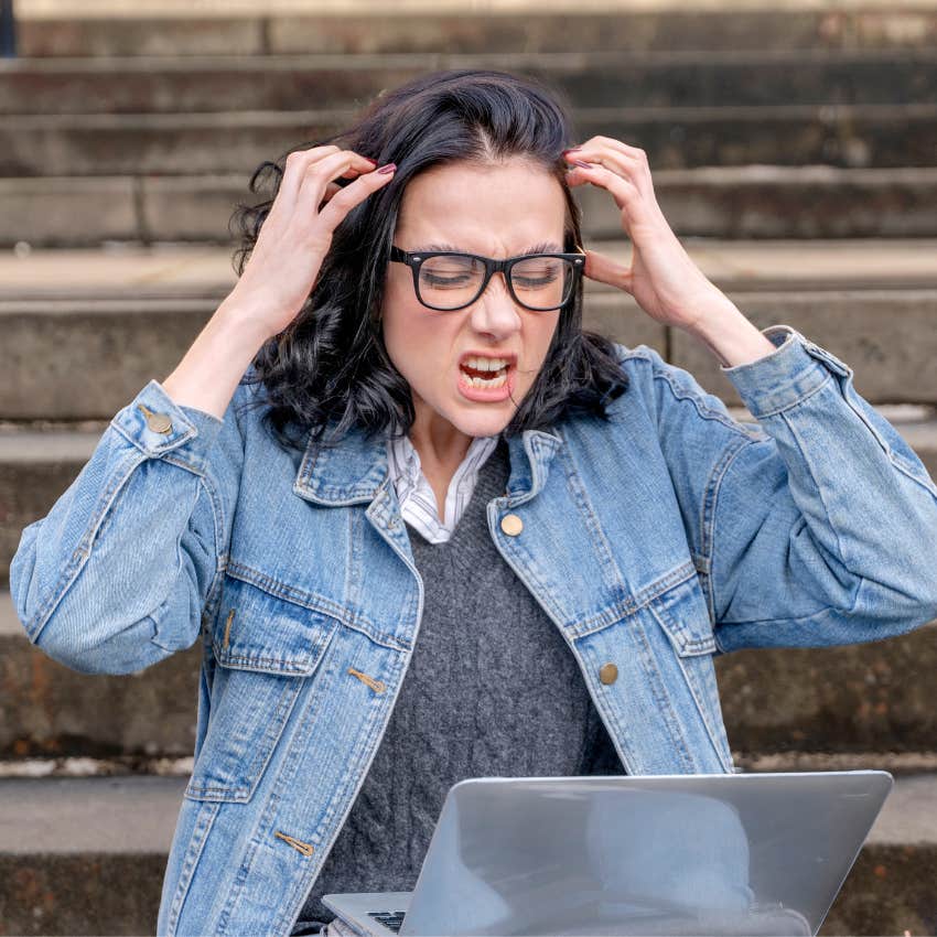 woman with common sense who refuses to post arguments on social media