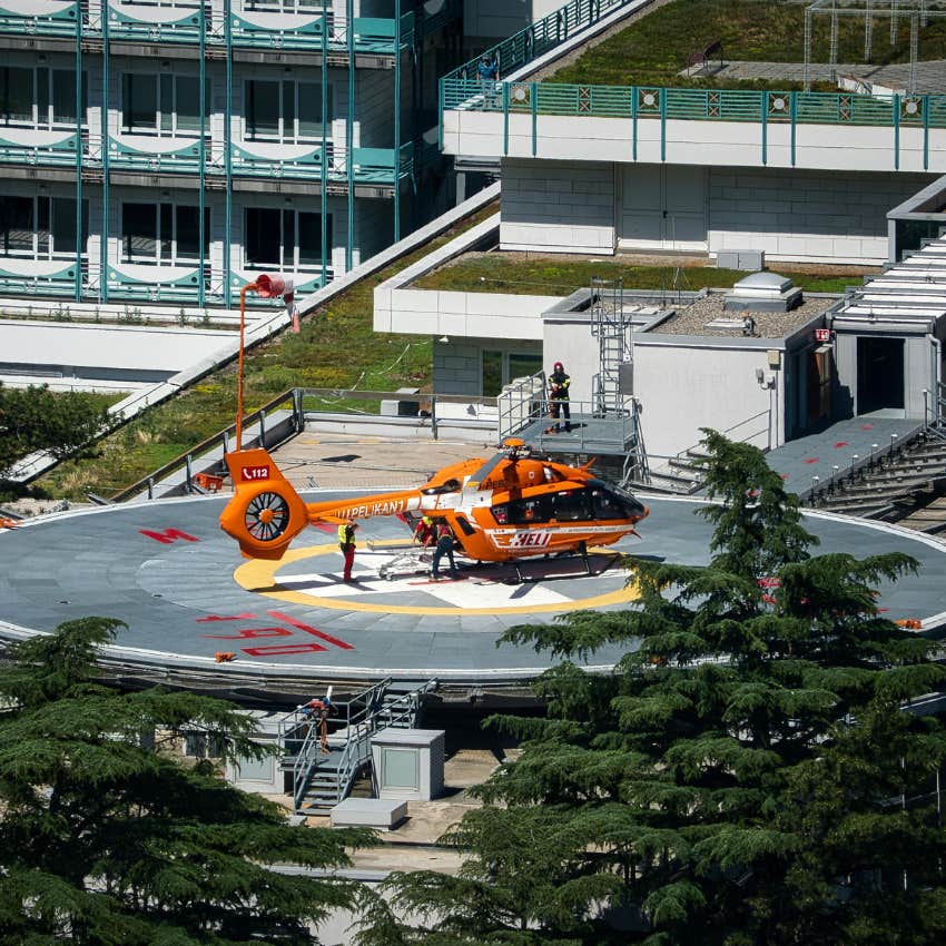 hospital helipad