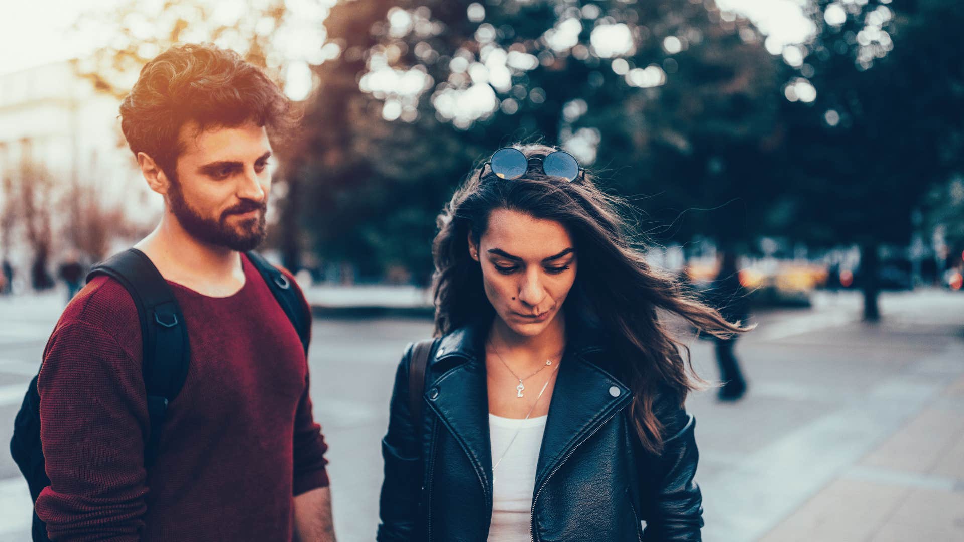 man using his girlfriend as a status symbol