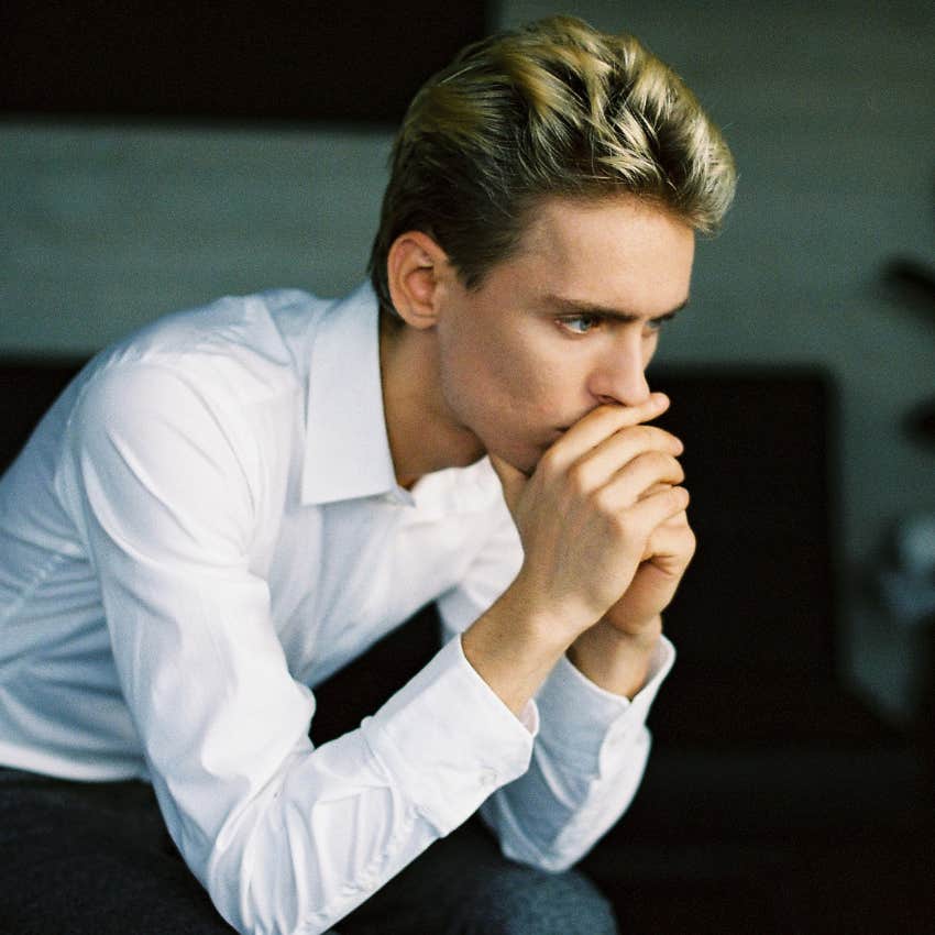 man who thinks no woman is ever good enough because he lacks communication skills