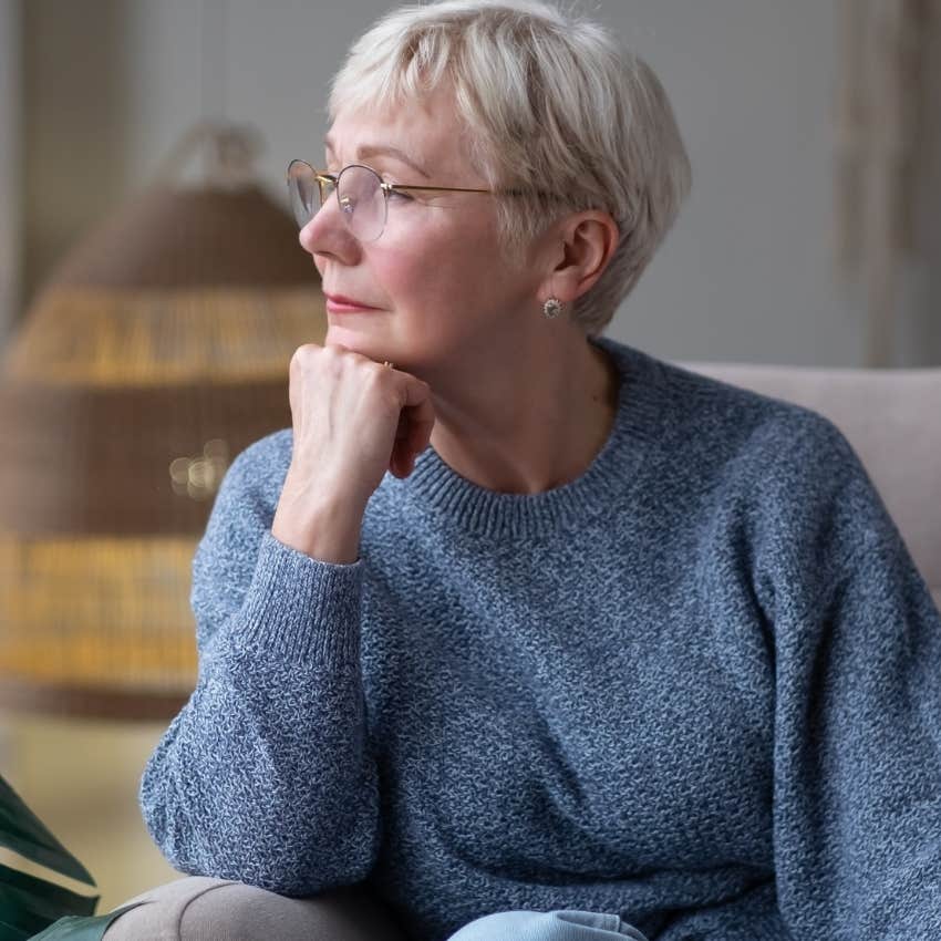 woman with a deep personality feeling misunderstood for being quiet