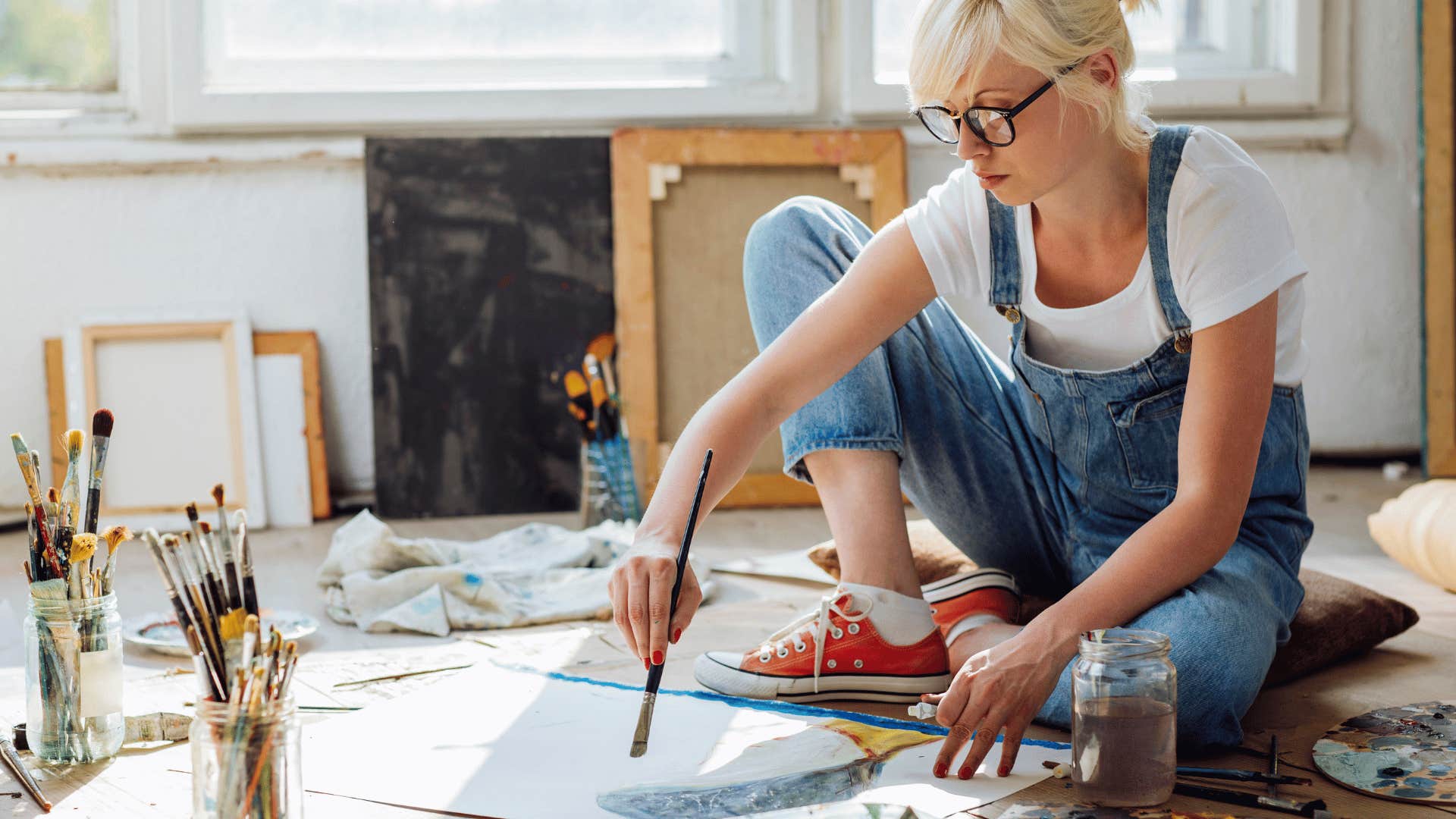 creative woman who loved spending time alone as a kid