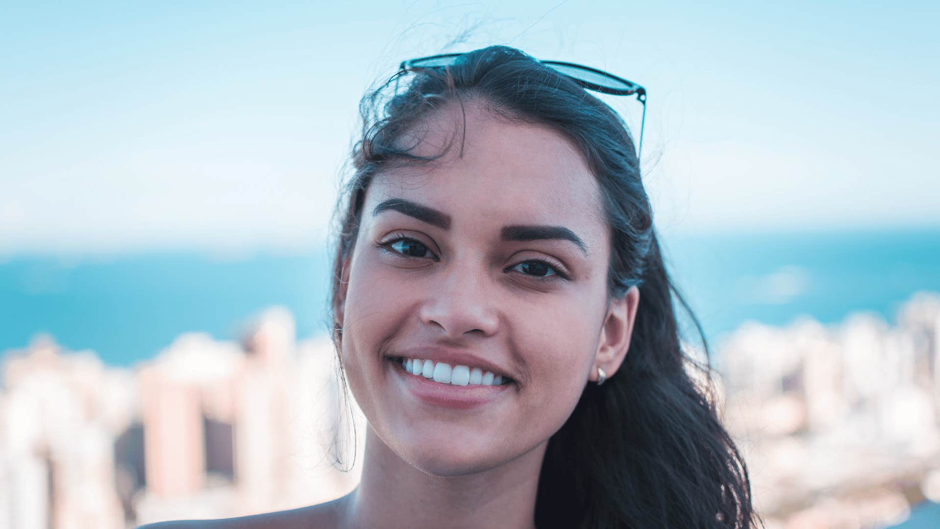 woman who loved spending time alone as a kid and doesn't need external validation