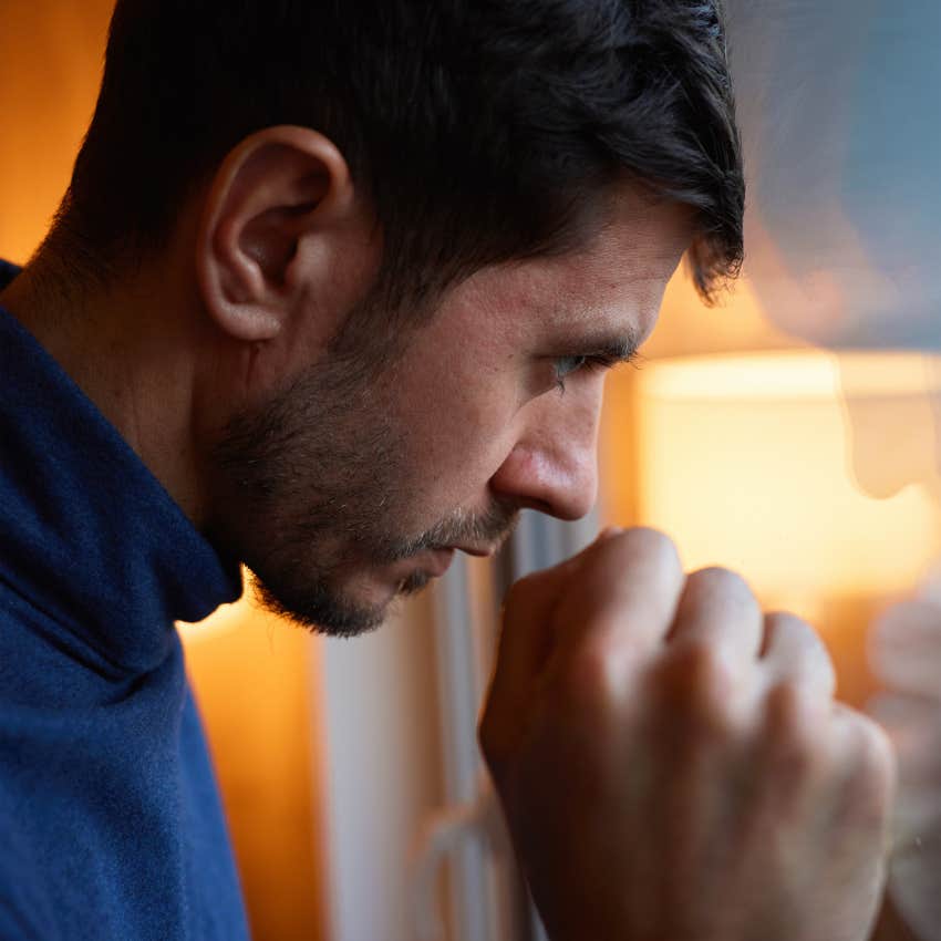 isolated man who can't stand listening to anyone but himself talk