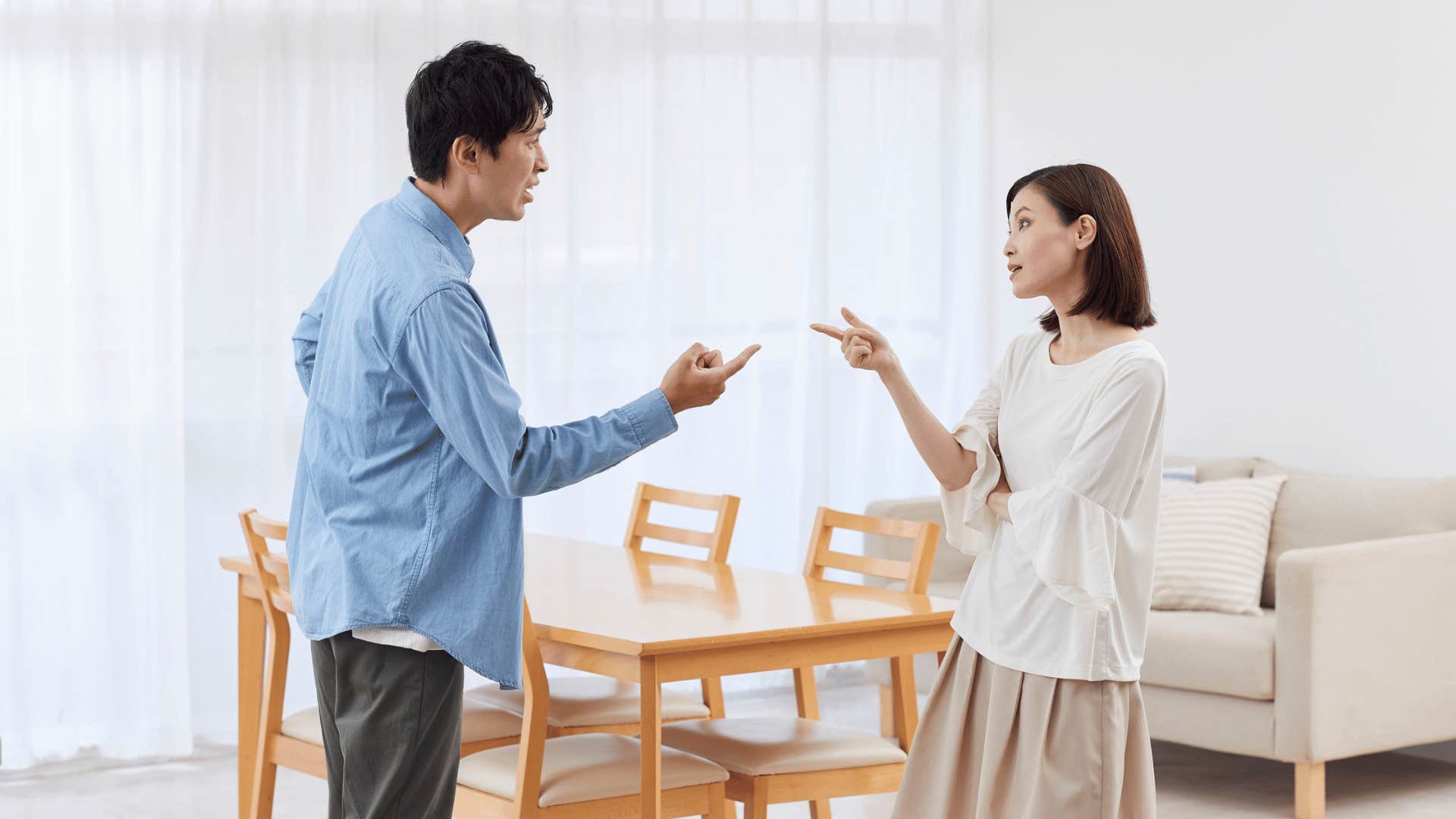 man who would rather fight than actually solve problems because he grew up in a tense household