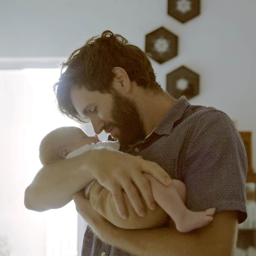 dad who understands that being a parent isn't women's work