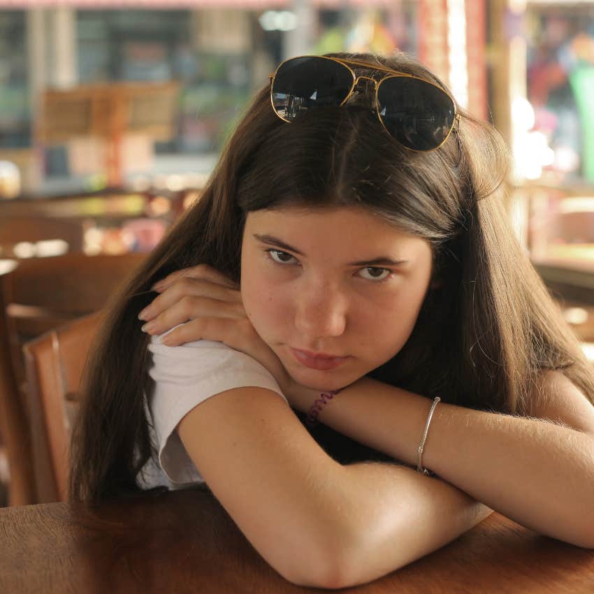 tween upset her mom wouldn't let her order a burger since she became vegetarian