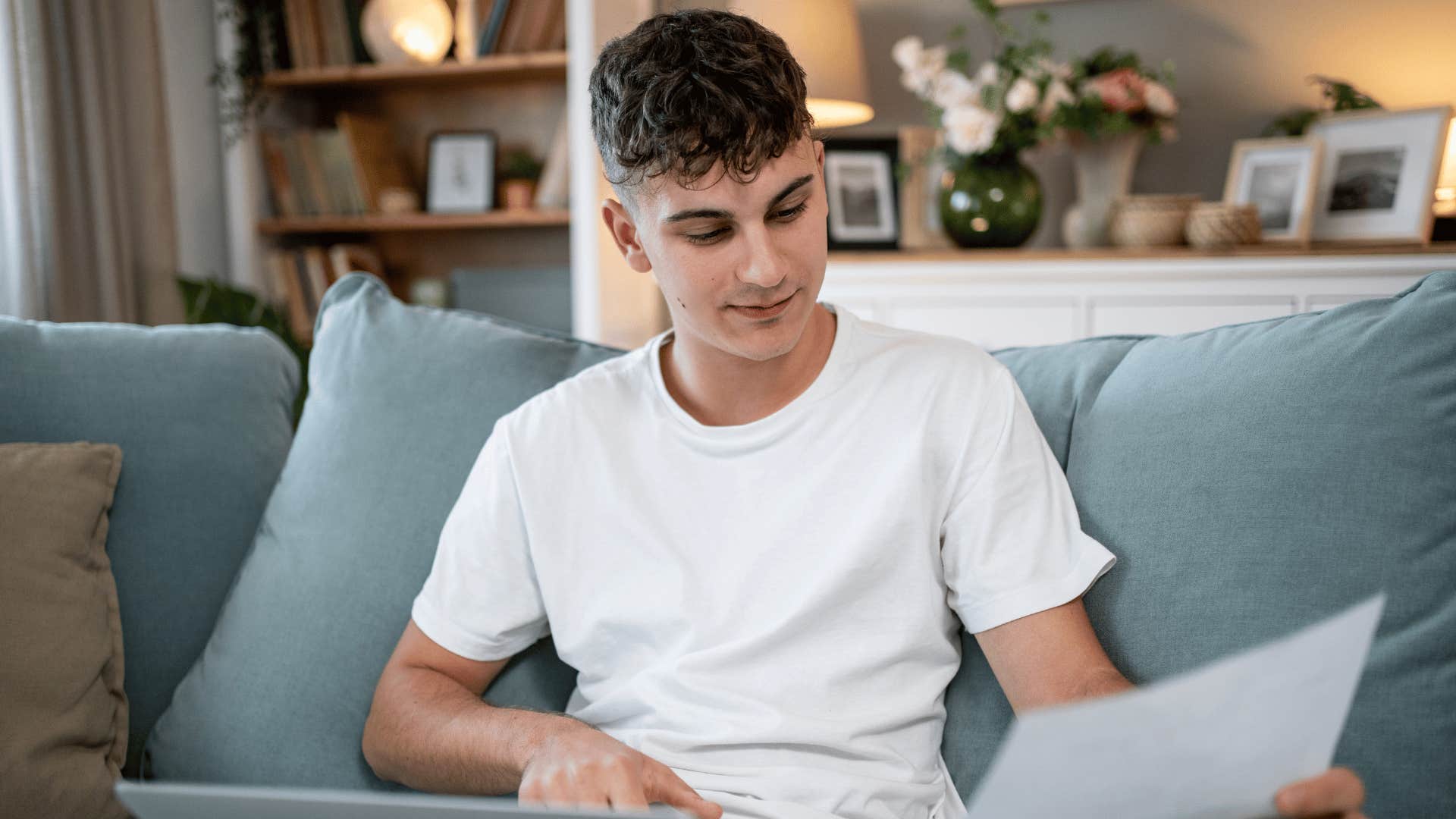 teenage boy expected to take on adult responsibilities at a young age