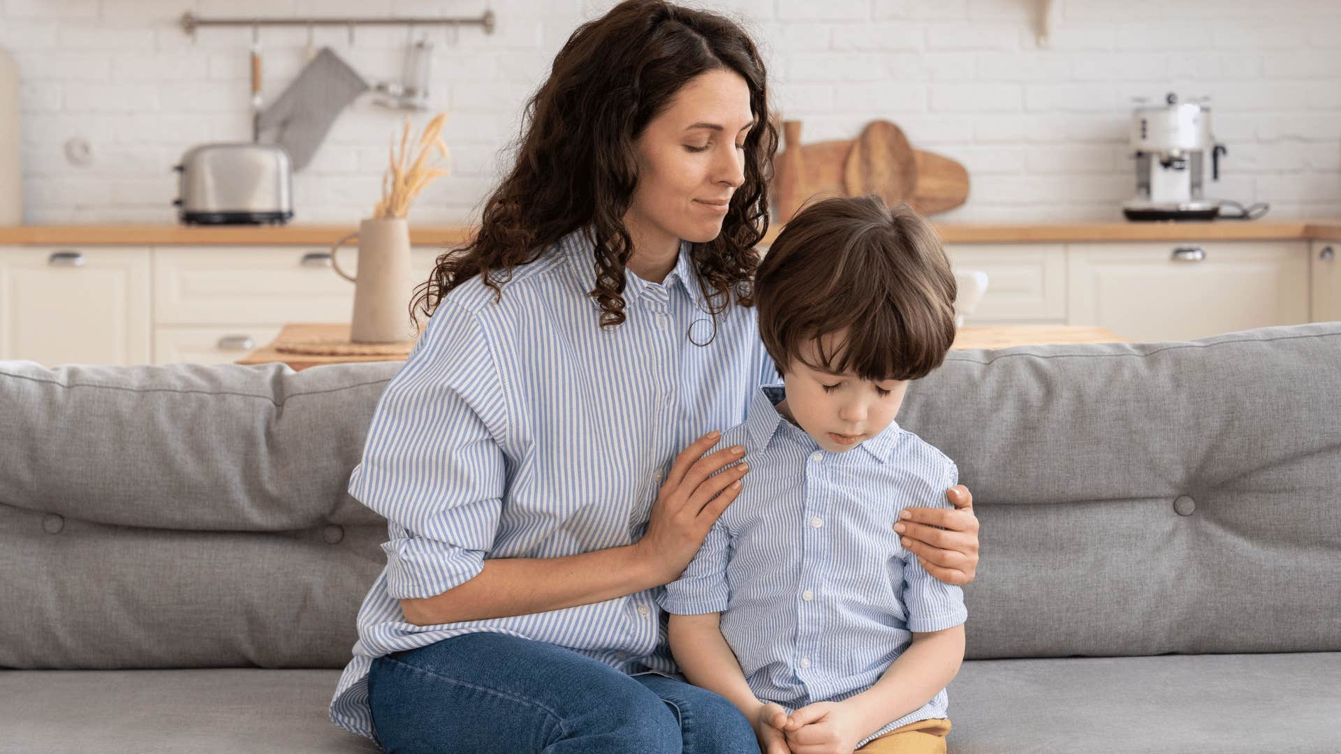 mom telling entitled son you're better than everyone else