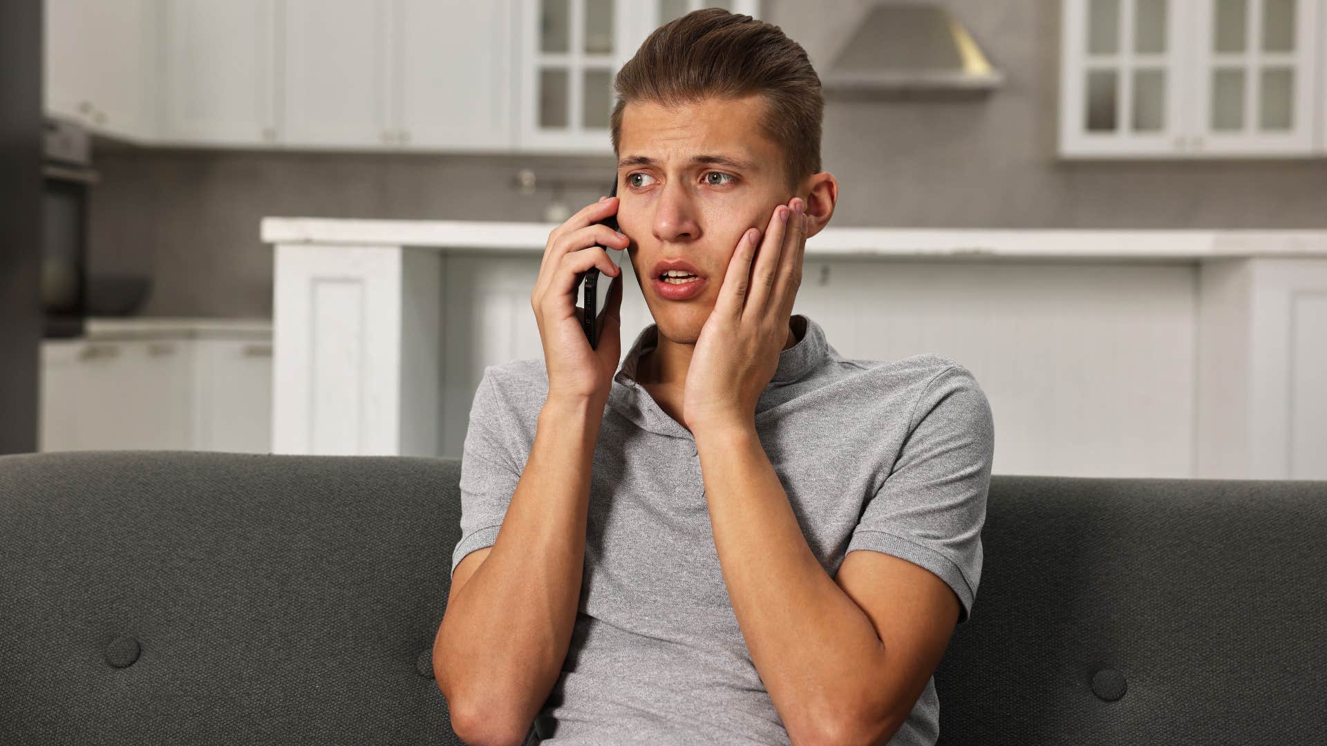 man who hates phone calls because he worries about being put on the spot