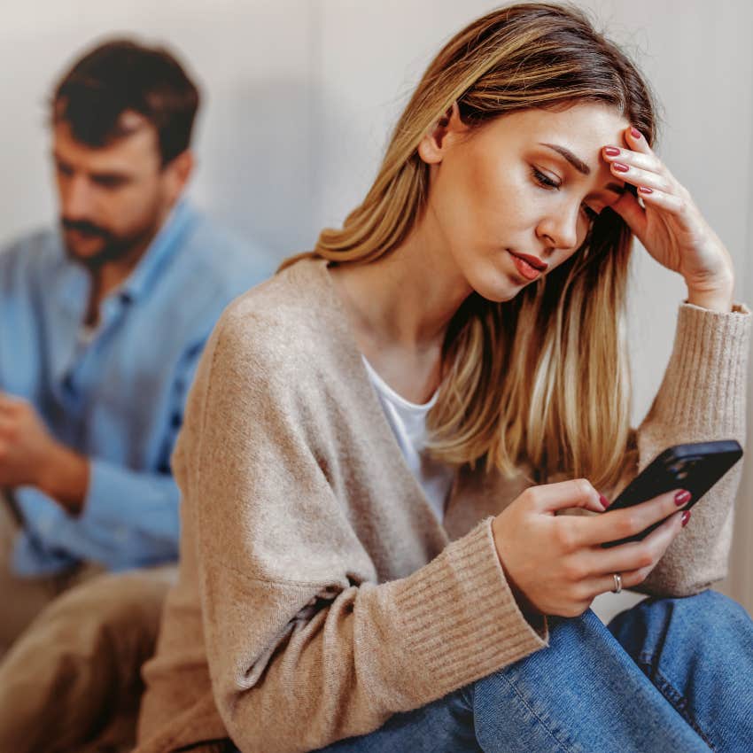 woman settling in a relationship she doesn't like