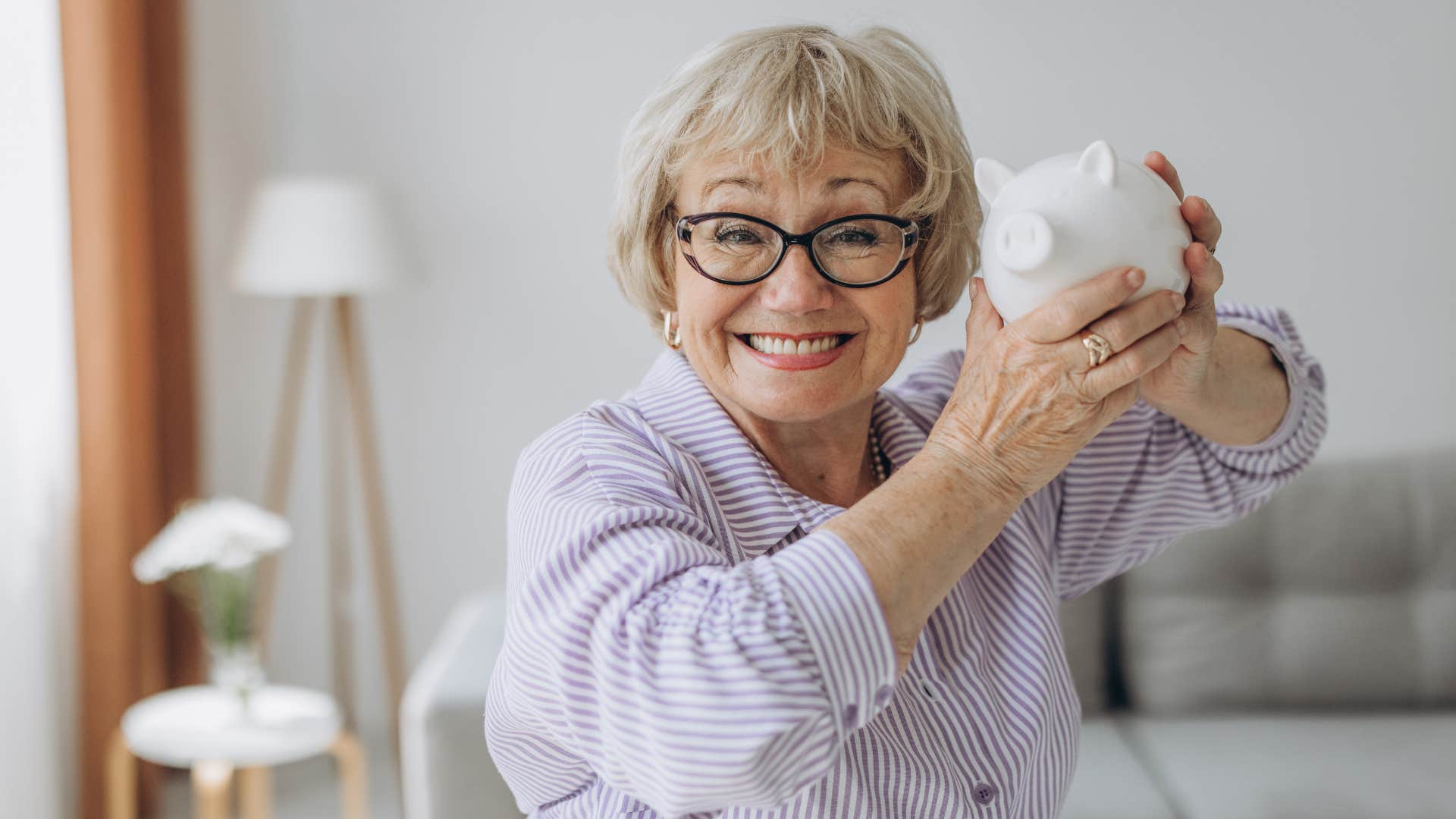 woman raised in the 60s and 70s who learned to save first spend later