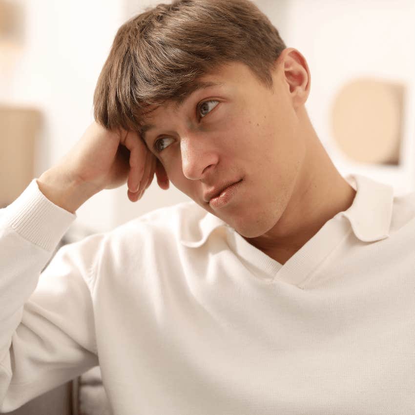 Gen Z man who doesn't want to admit boredom is good for you