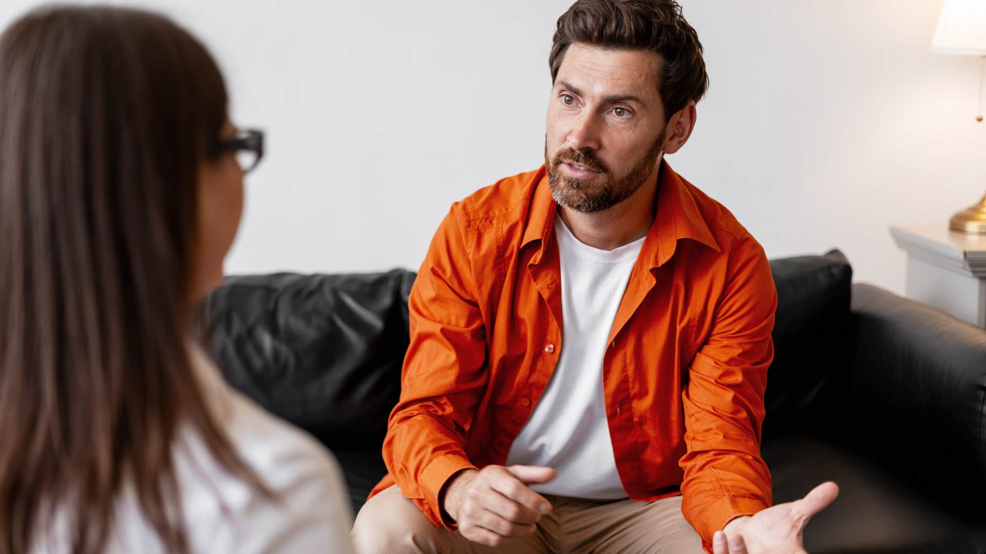 Man with a high IQ making conversation awkward by saying let's fix that