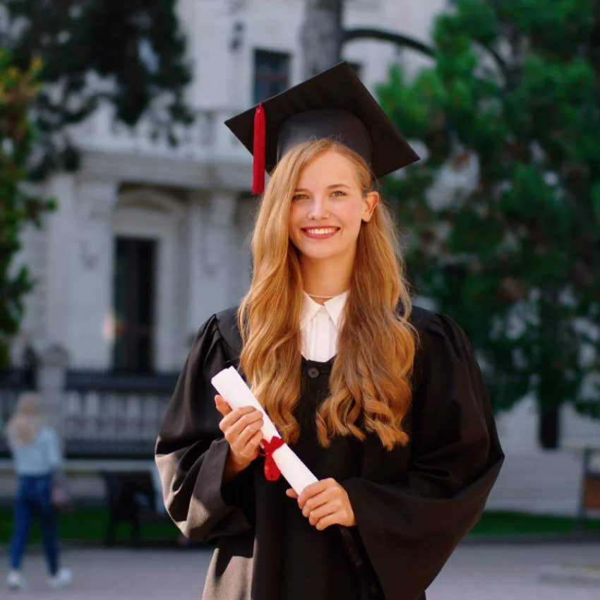 recent college graduate who was an outstanding student