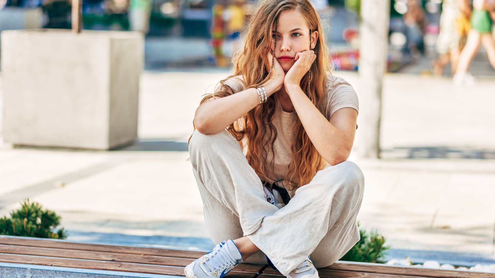 woman allowing herself to fail so she can succeed