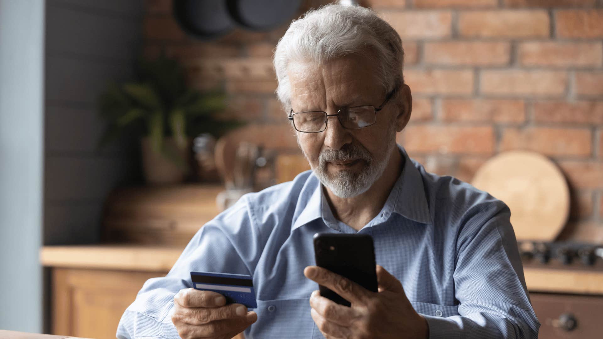 grandfather who dreads babysitting because it costs him too much financially