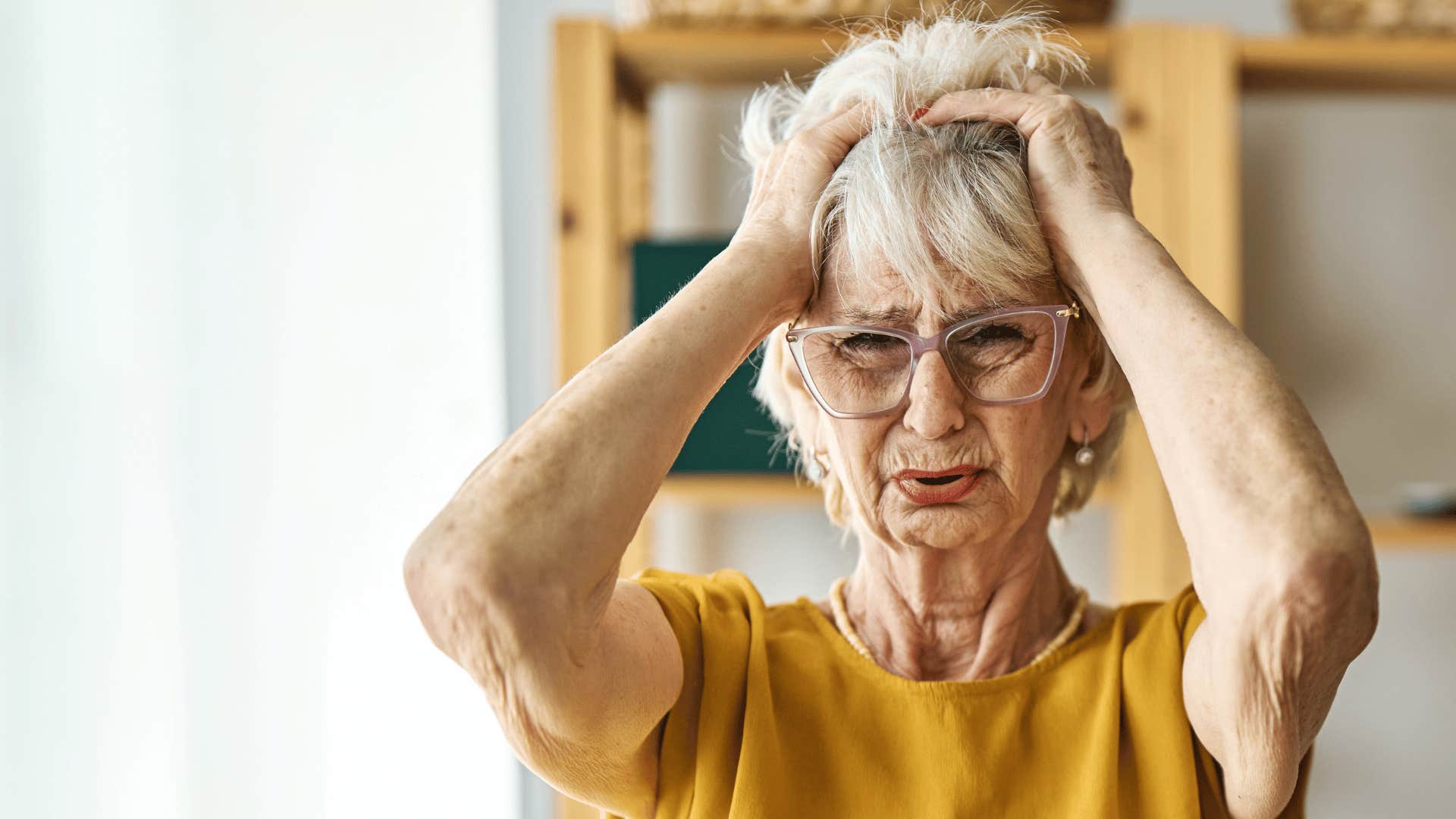grandmother who dreads babysitting because she has no time to recharge