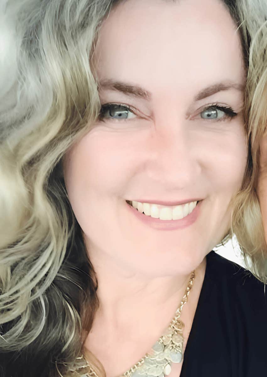 selfie of author smiling