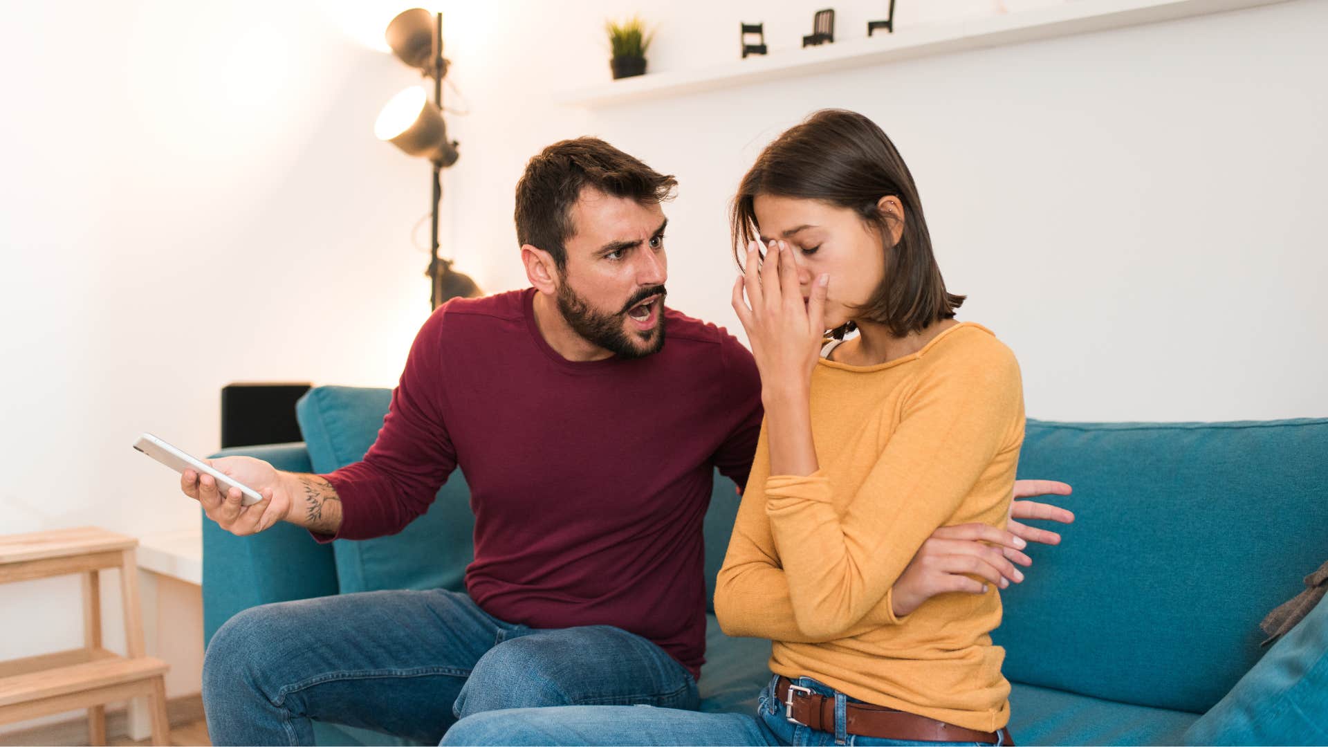 husband criticizing his wife to help her become better