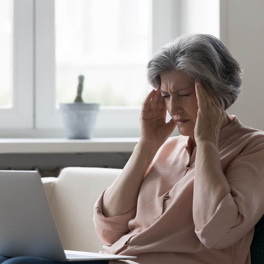 boomer mom frustrated because she can't find a job