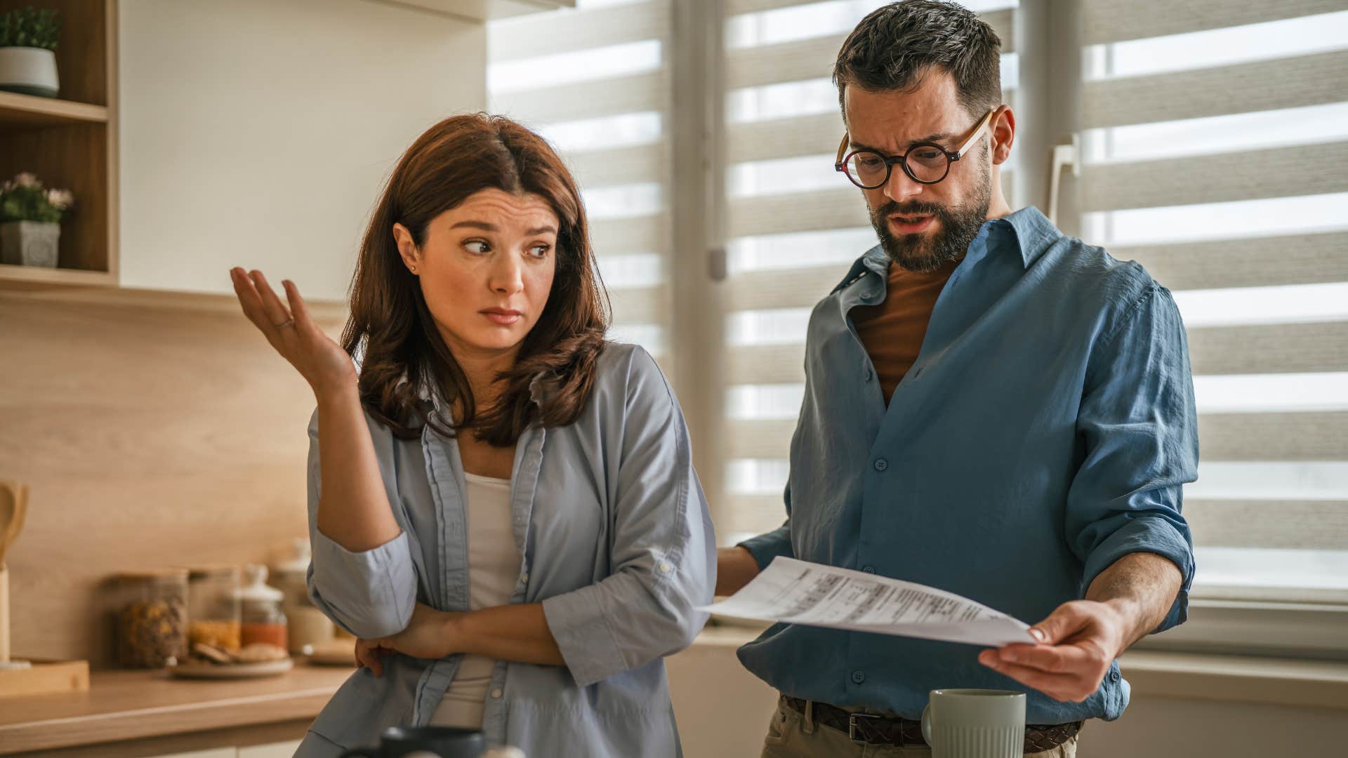 woman using the phrase this always happens and hurting her husband without knowing