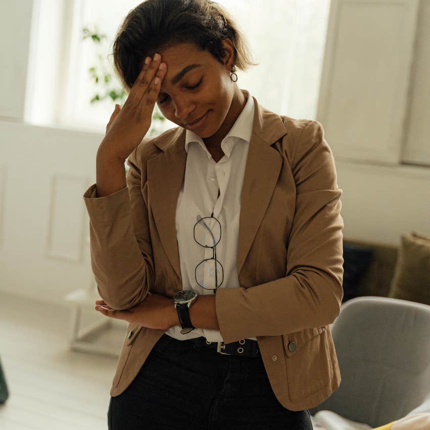 school administrator frustrated with the lack of funds she has to work with