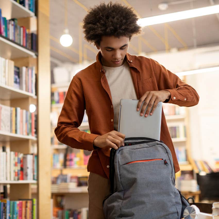student using course recovery option to improve his failing grades