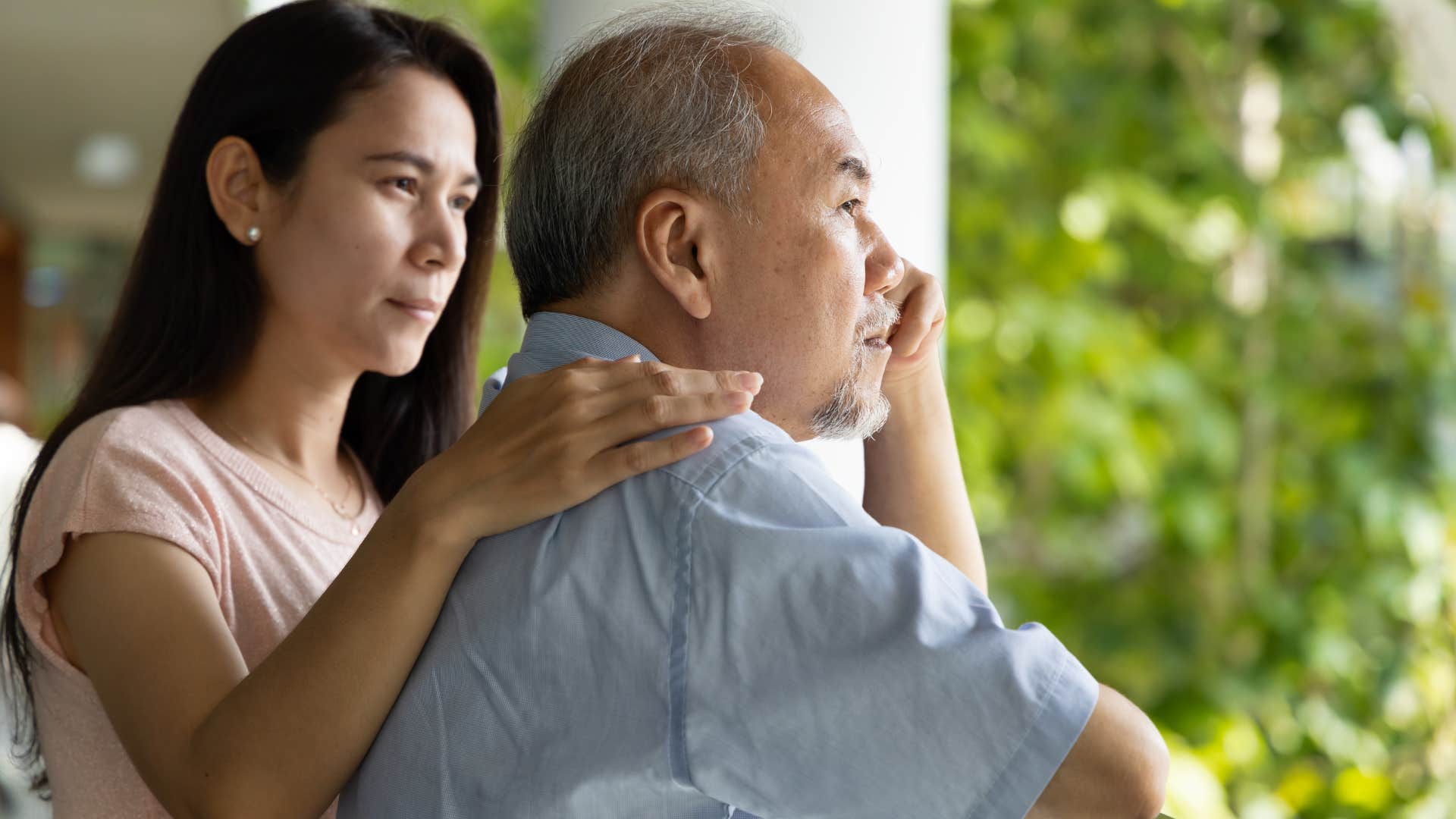 Man arguing about not needing therapy with his wife.
