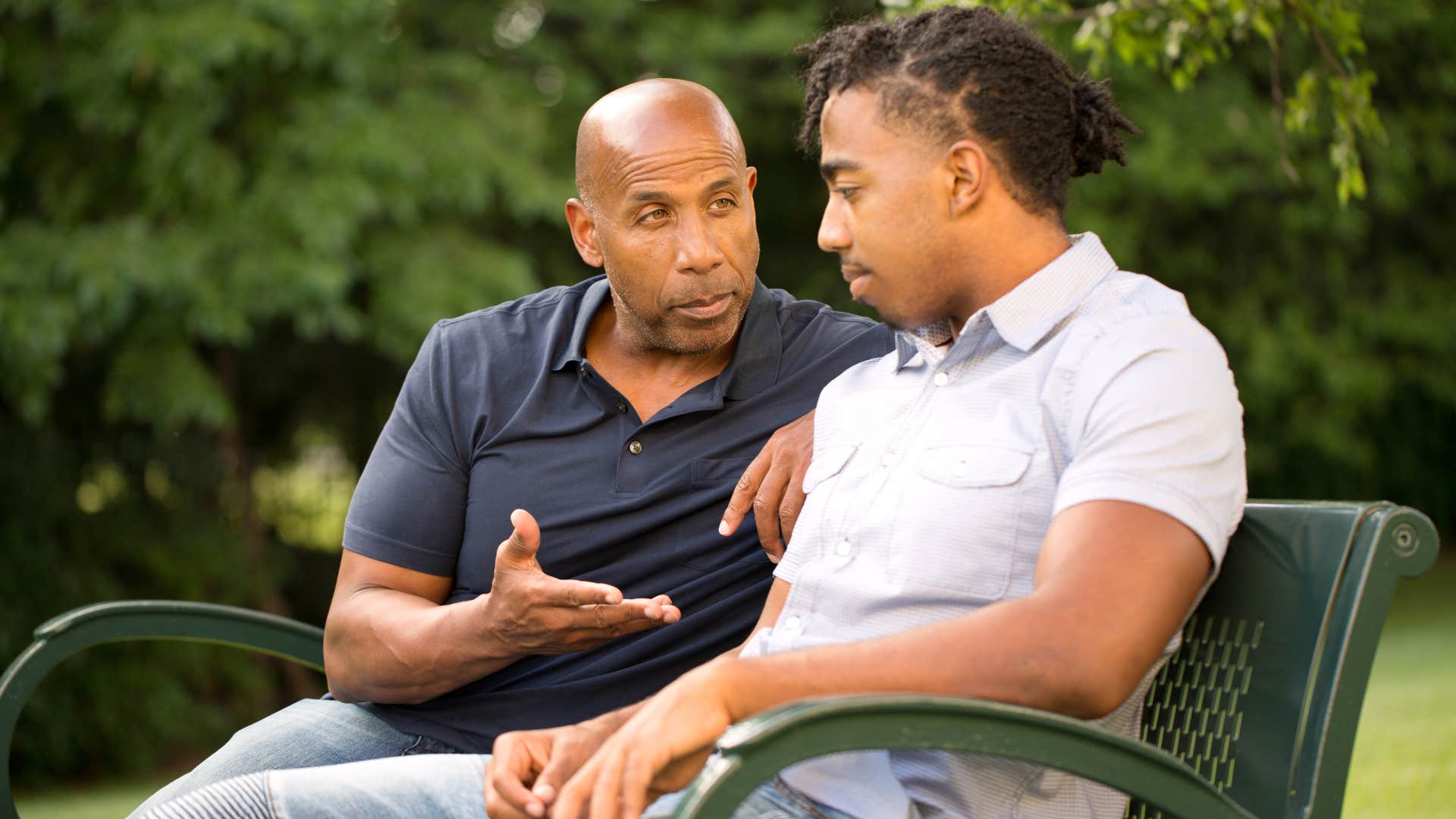 oldest son being held to unrealistic standards by his dad