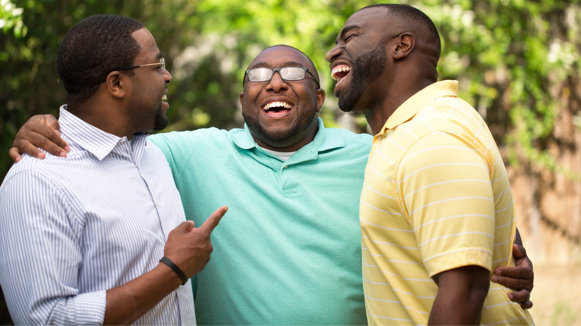 oldest son laughing with his brothers wanting to protect them