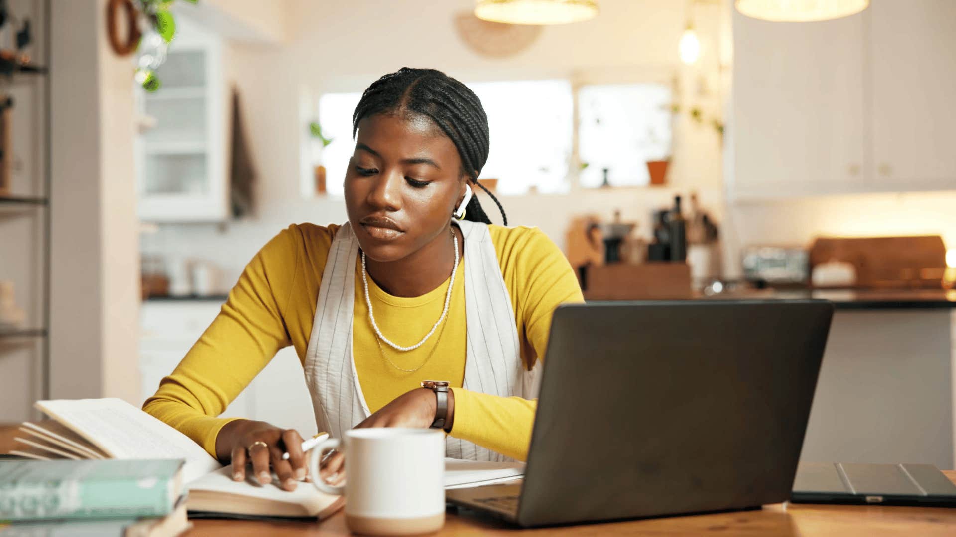 woman with ADHD getting obsessed with research