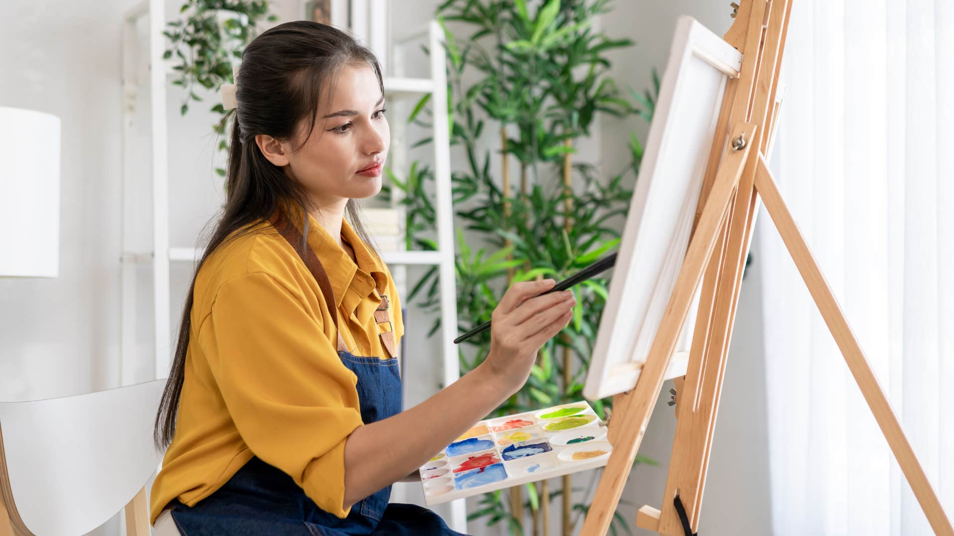 creative woman who can't be told what to do by anyone