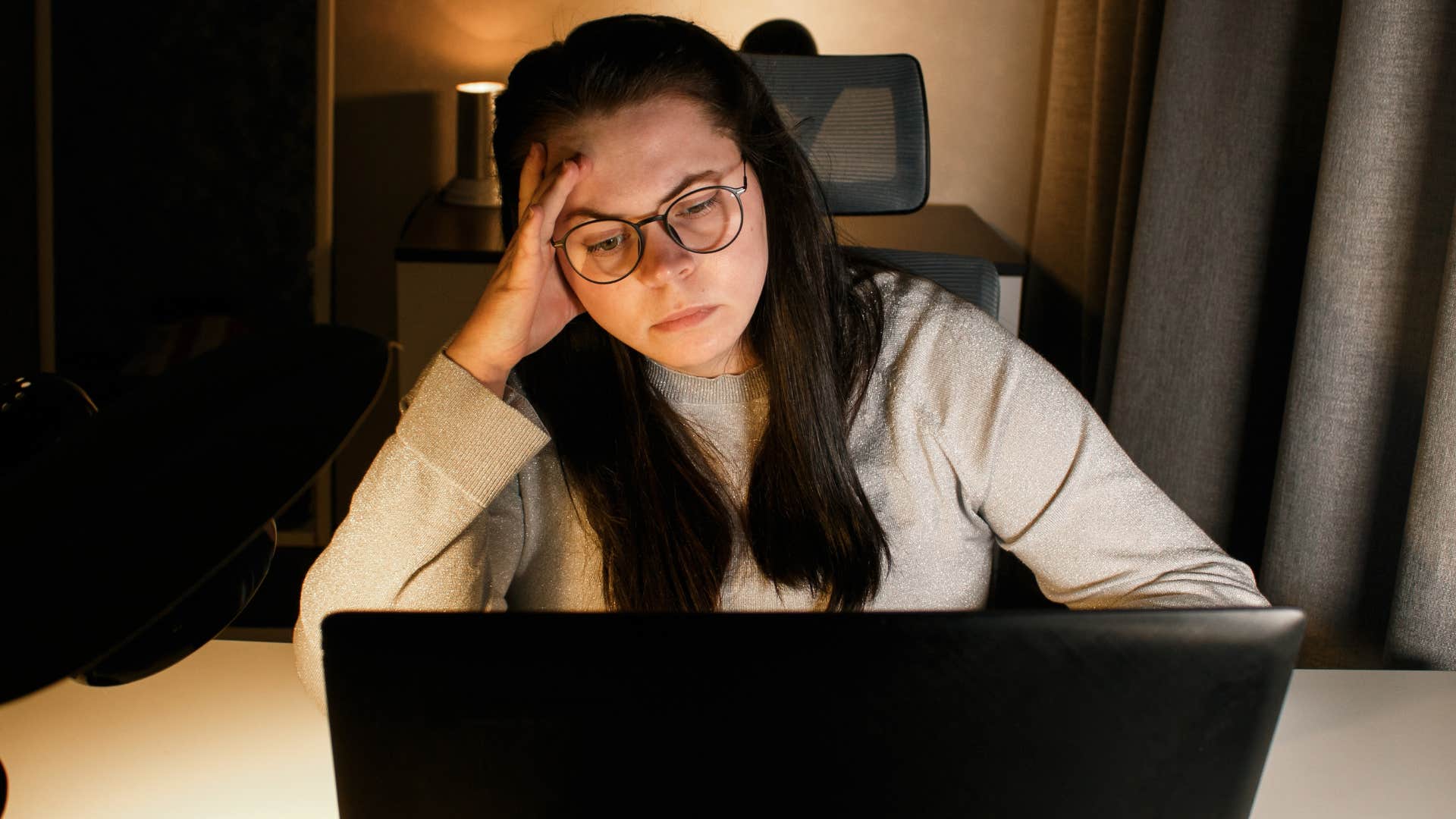 highly incompetent woman with an inability to ask for help at work