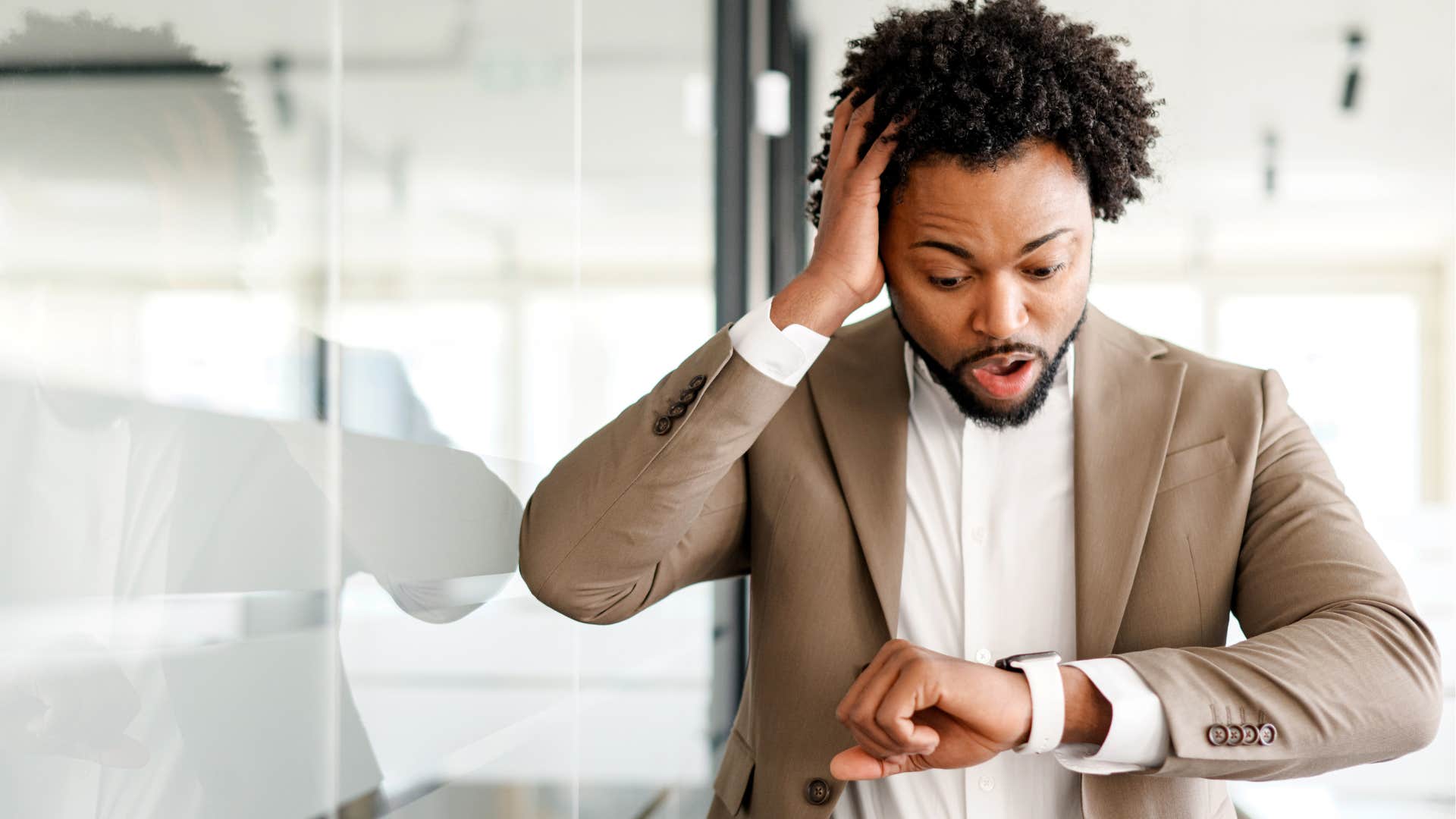 highly incompetent man who is unreliable always late