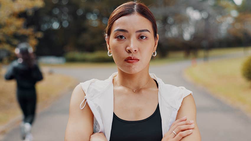 woman figures out what she needs in order to trust again