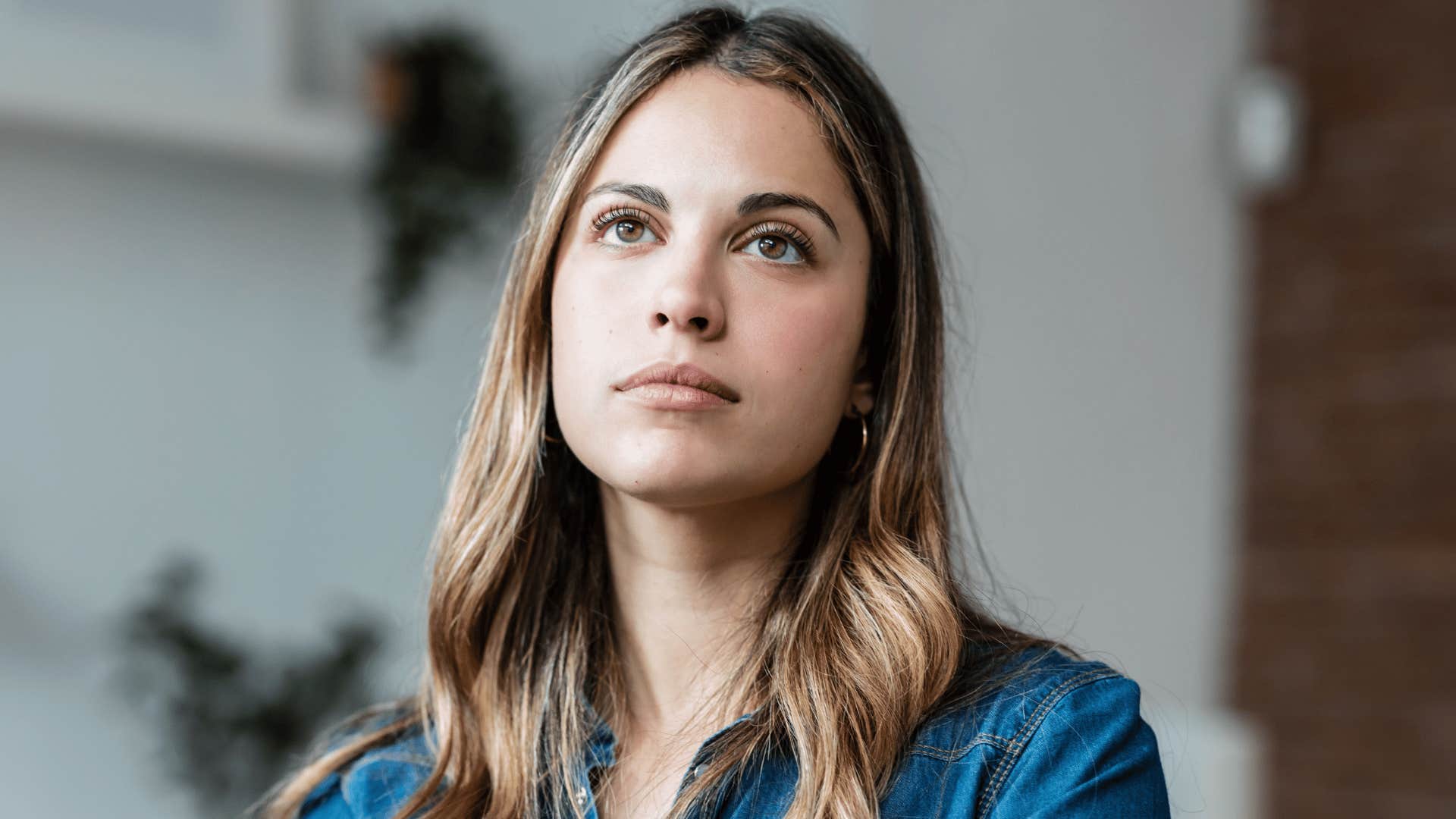 woman underreacting to situation to protect her peace