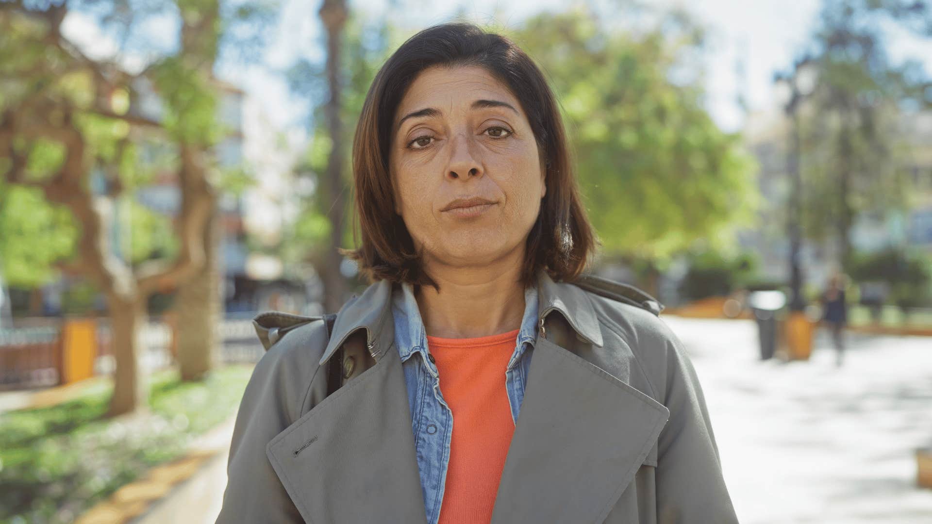 serious woman often called robotic for her personality
