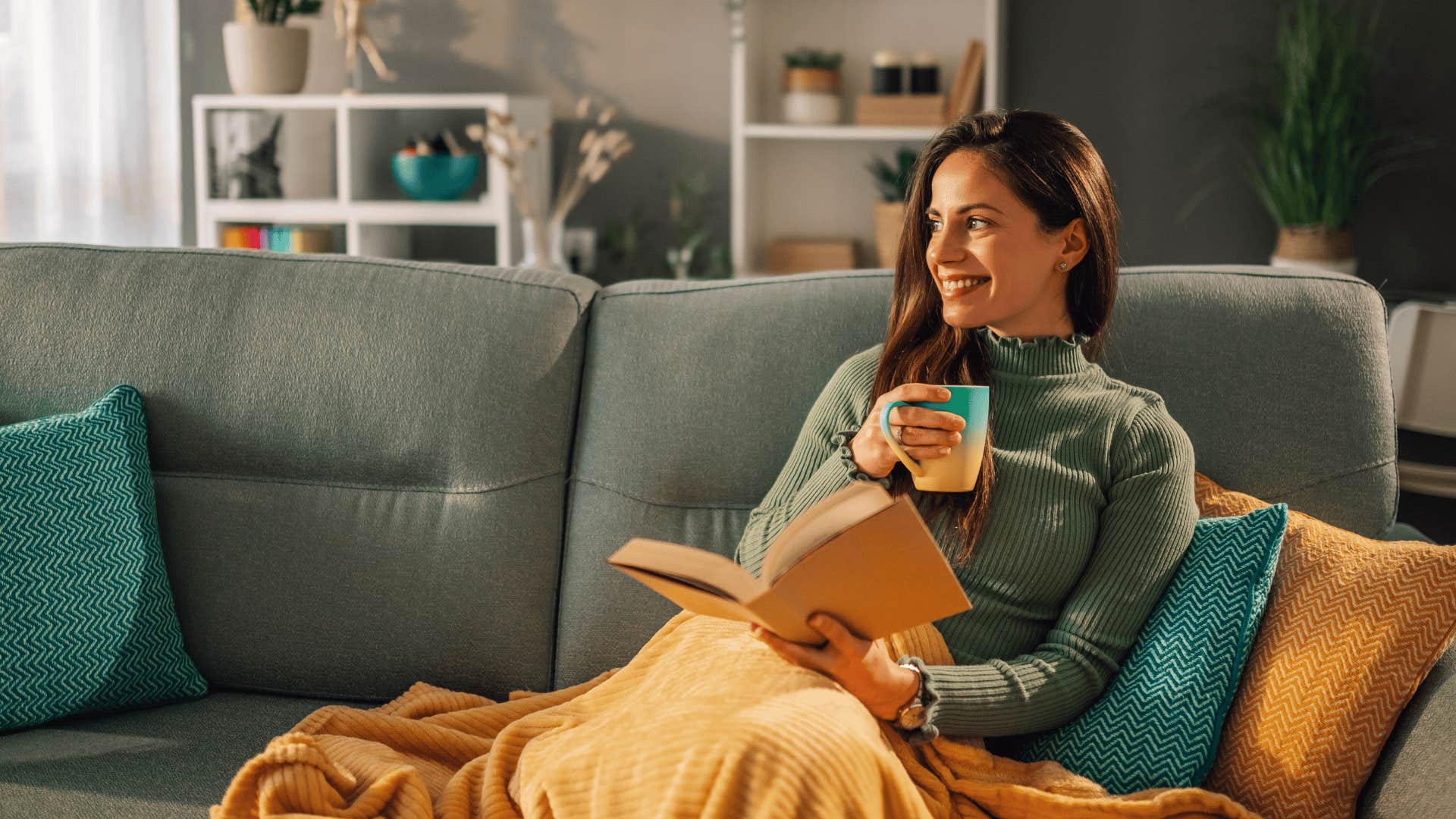woman who created very specific routines because she spends way too much time alone