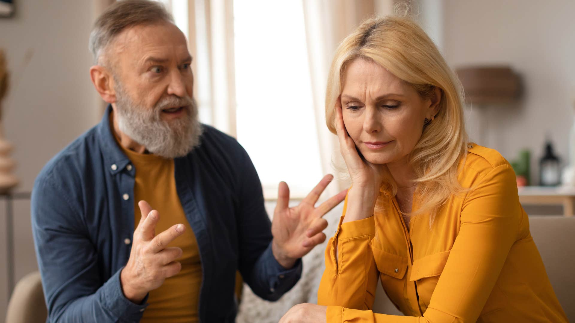 immature husband who doesn't know how to be vulnerable with his wife