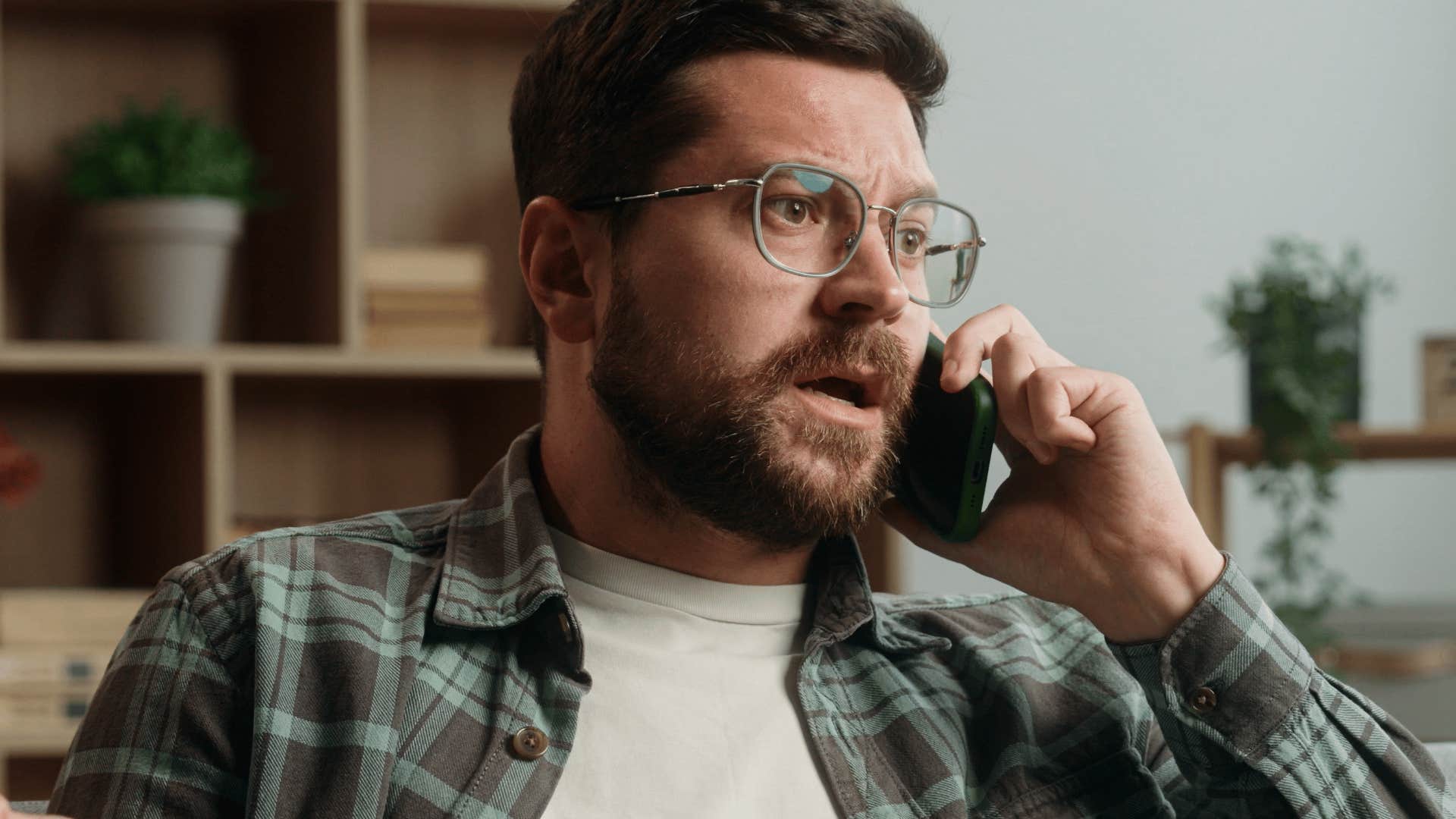 insecure man on the phone asking why would you do that to me