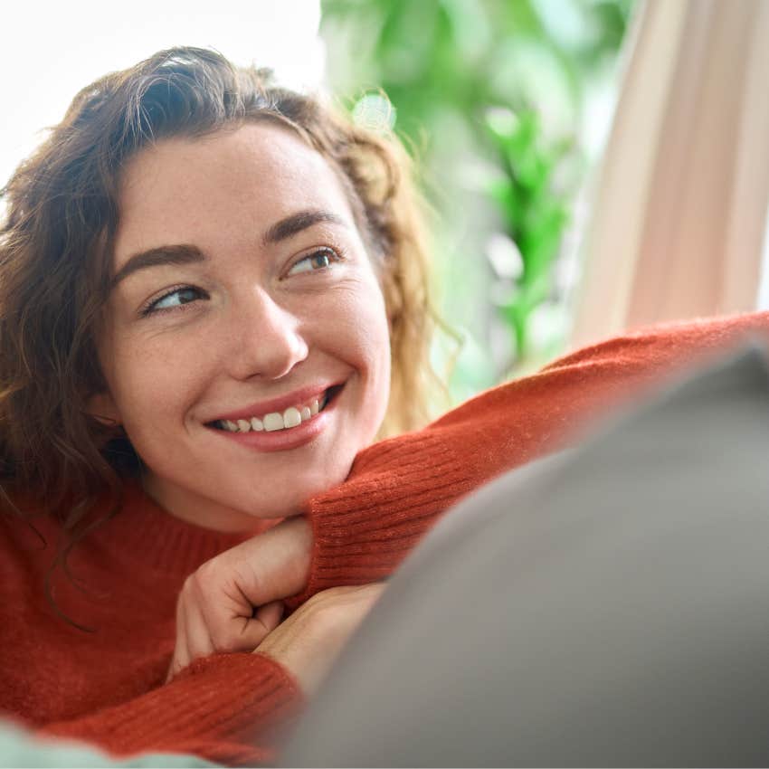 Woman who is doing better than most people in her home 
