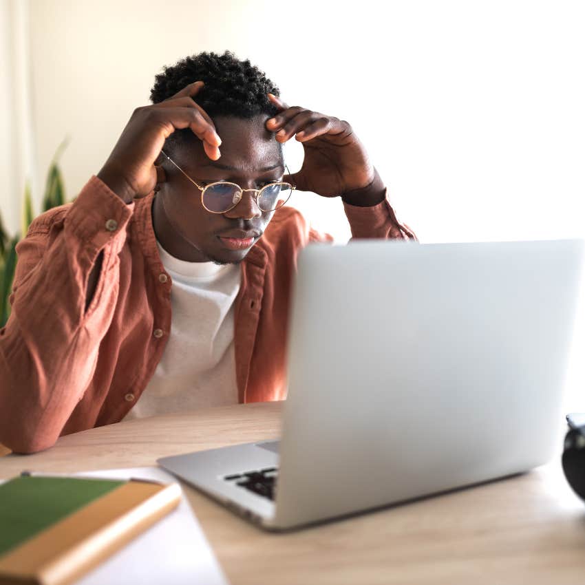 millennial man who's reached the stage where meetings that could have been an email are unacceptable