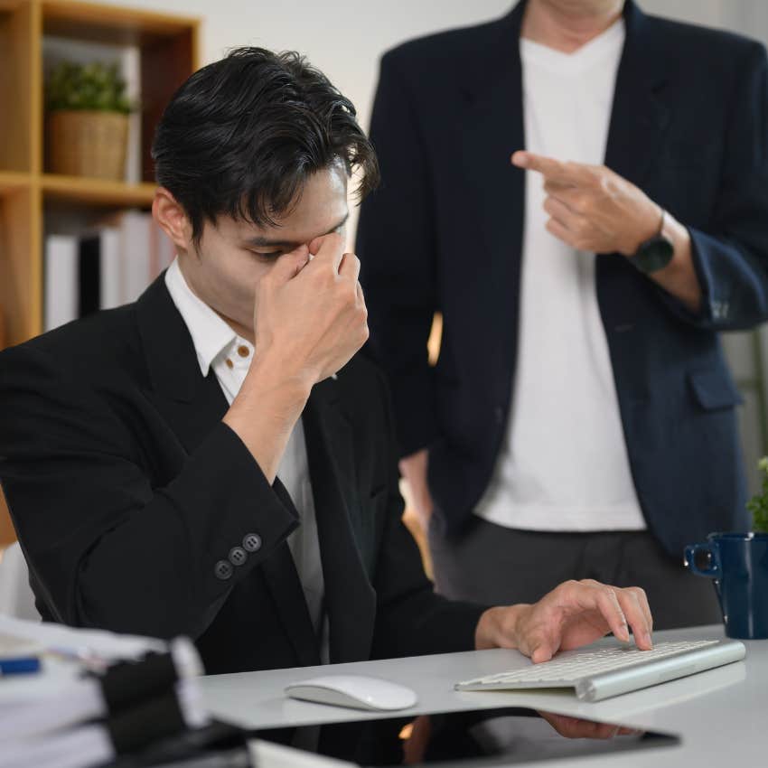 millennial man who finds reckless management unacceptable