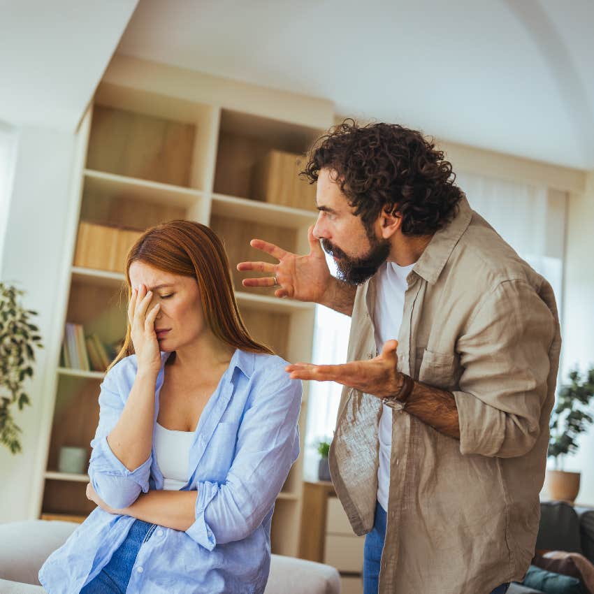 couple arguing about whether something is true
