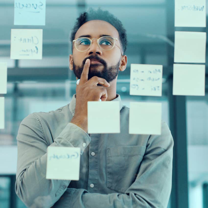 man who is smarter than his job suggests thinking ahead