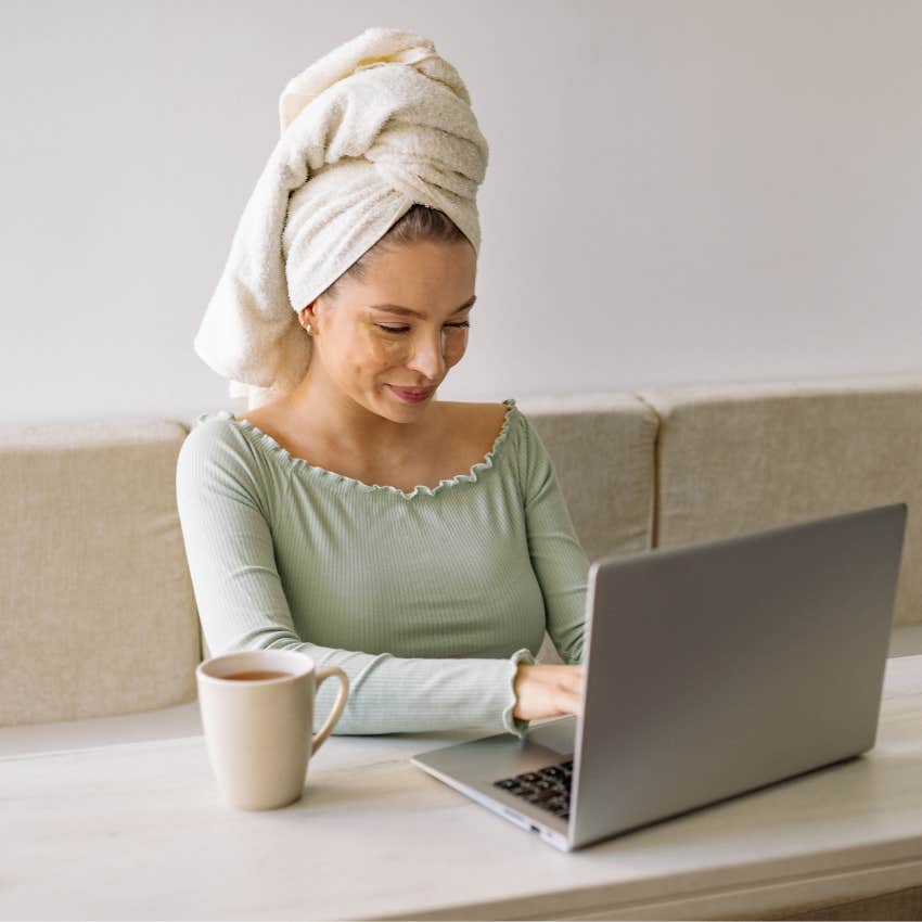 gen z woman detecting a scam