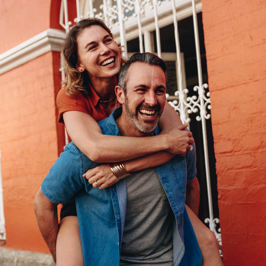 couple enjoying themselves because life is short