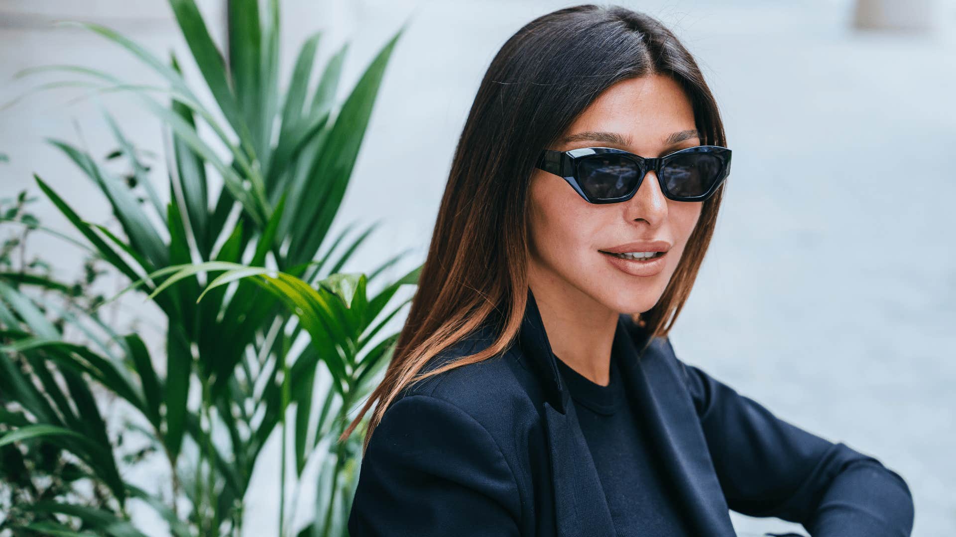 a fake woman who cares way too much about appearing rich