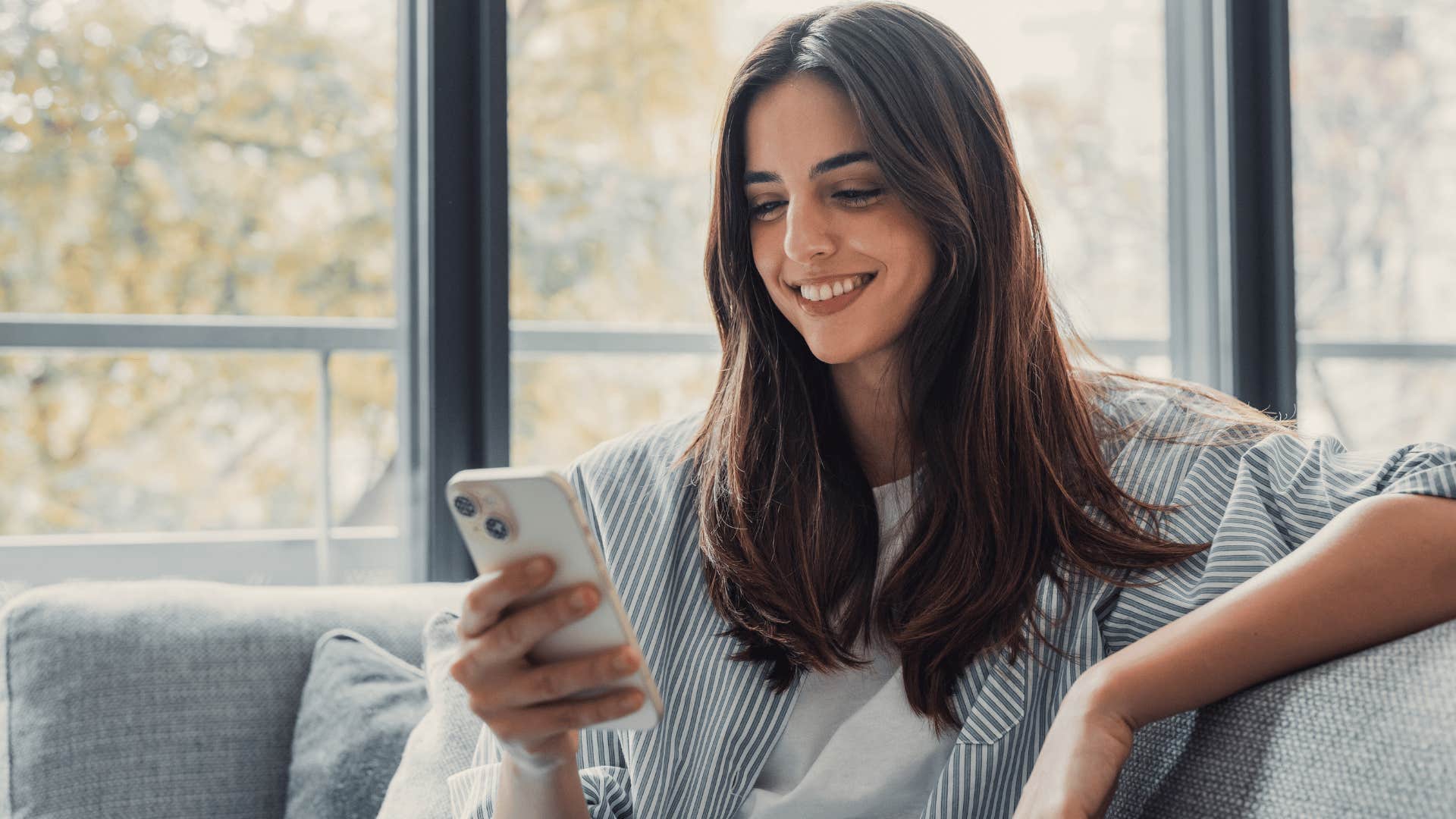 fake woman who cares way too much about the number of followers and likes